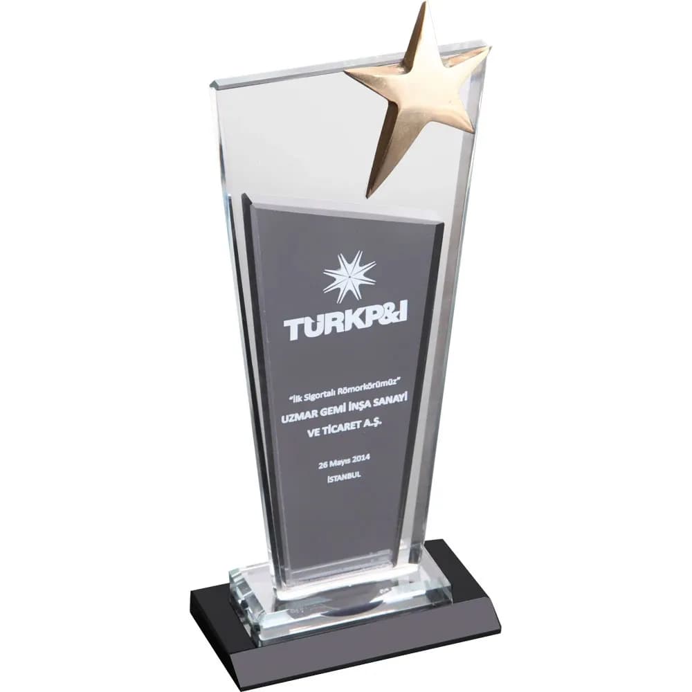 Promosyon Kristal Plaket EKT-215 - Toptan Baskılı