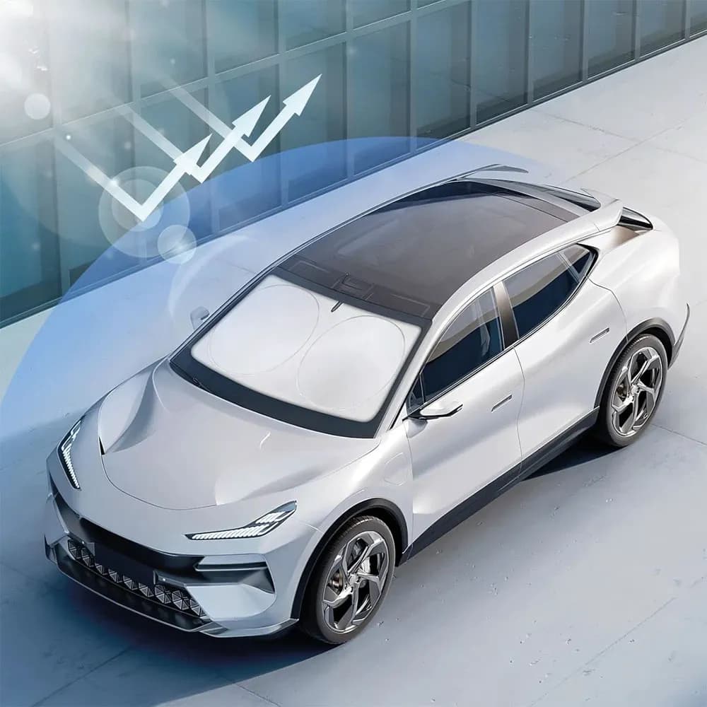 Metalize Oto Güneşliği OG-150 Promosyon Ürünü Görsel 4