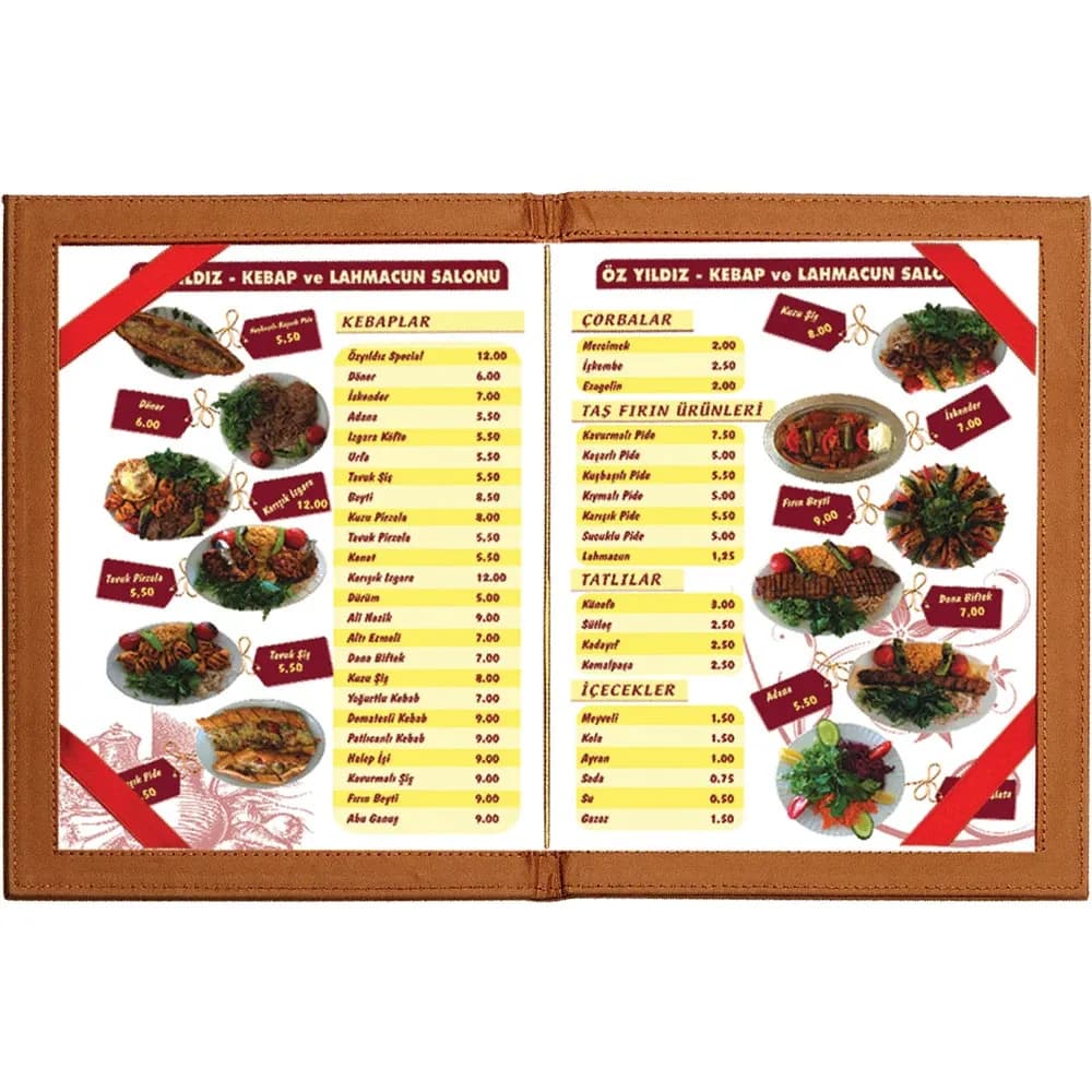 Sertifika ve Menü Kabı B-04-TB Promosyon Ürünü Görsel 2