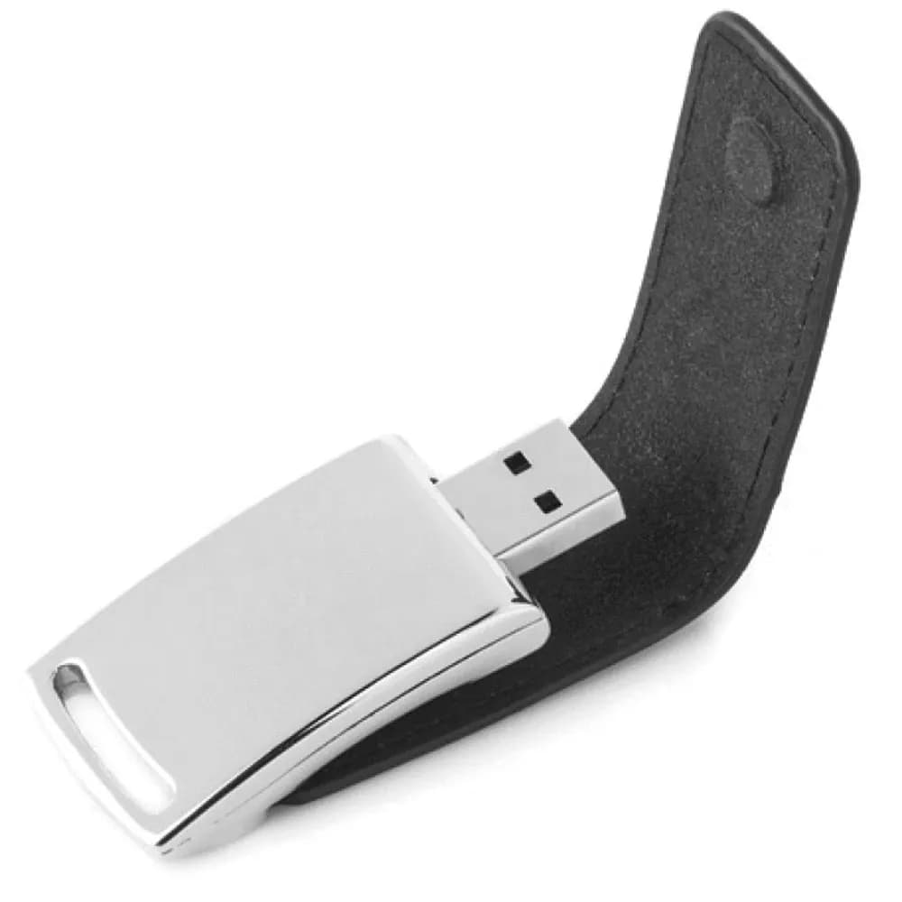 Promosyon Deri USB Bellek 8745-16GB - Toptan Baskılı