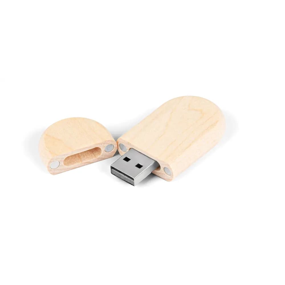 Promosyon Ahşap USB Bellek 8192-16GB - Toptan Baskılı