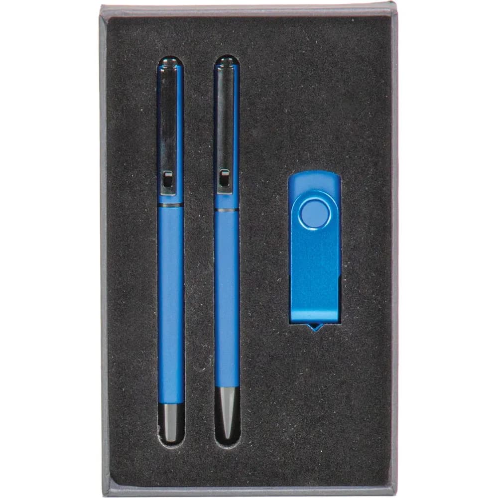 Promosyon USB Kalem Set 9220-16GB-L - Toptan Baskılı