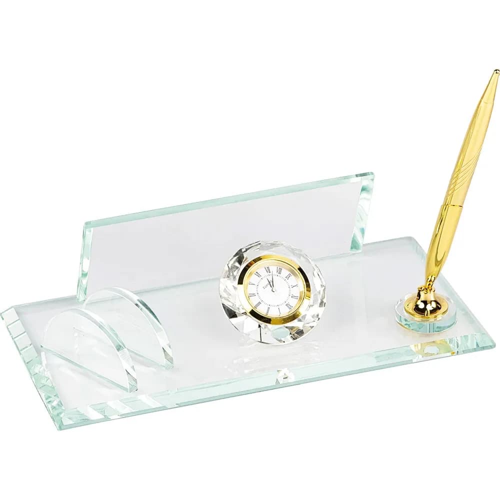 Promosyon Kristal Masa Seti KM-90-SFF - Toptan Baskılı